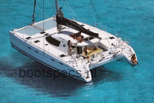 Nautitech 47 Catamaran specificaties